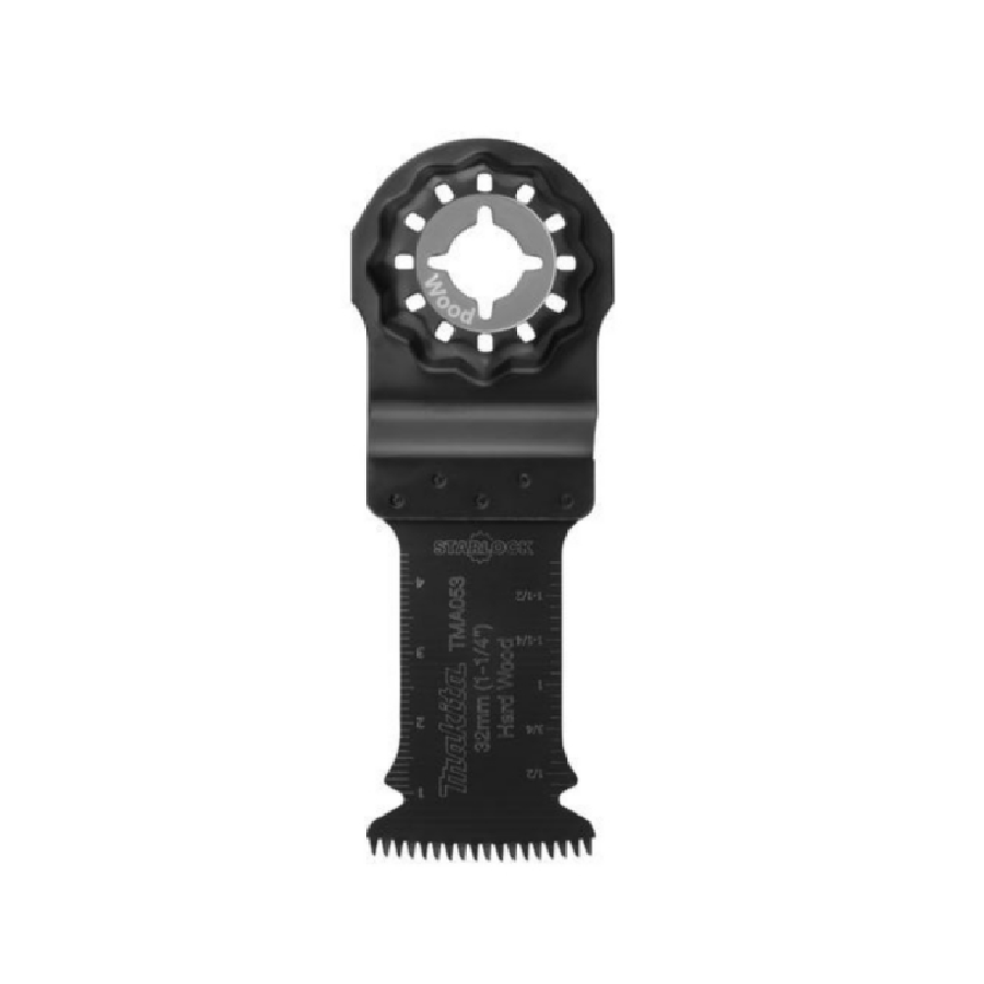 thumbnail image 2 of Makita 1-1/4" Starlock Plunge Cutting Blade - Bi-Metal, 14 TPI For Oscillating Multi-Tools 2 of 11